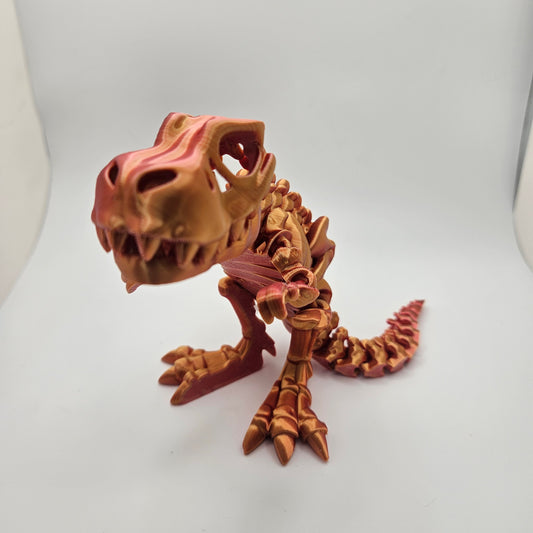 T-REX DINOSAUR RED/ORANGE