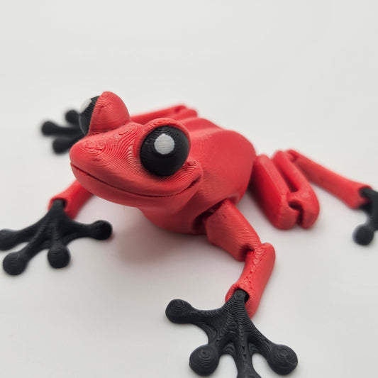 FLEXIBLE FROG RED