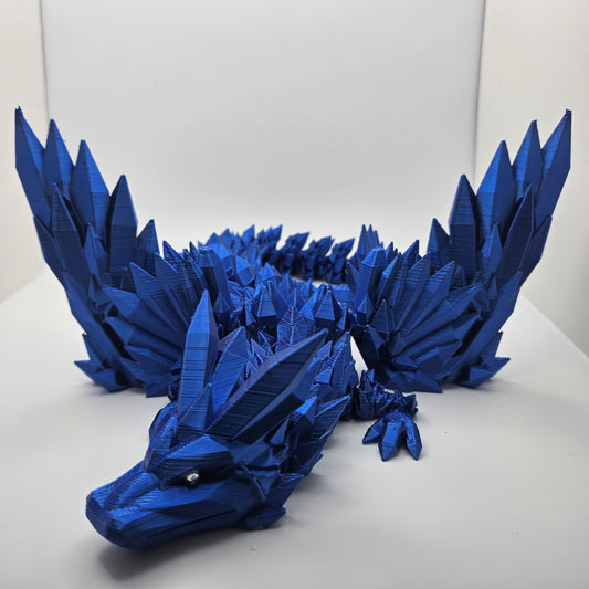 CRYSTAL DRAGON WINGED BLUE